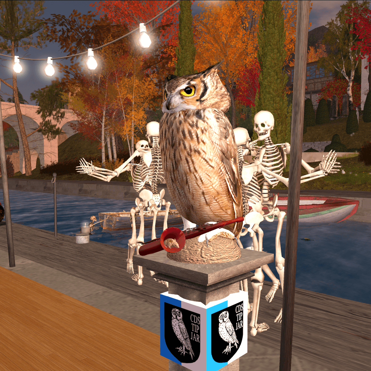 SLCDSnews's tweet photo. It's Halloween at the CDS, and it's also Swing Time with ⭐️DJ Bea MCMahon! 🎶Join us at: https://t.co/zTLPWbNs3H
#cdsinsl #slcds #SecondLifeMusic #SecondLife  #virtualworld #Metaverse https://t.co/igr1f7GH7h