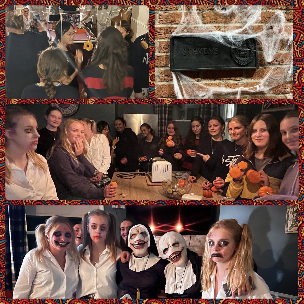 Some spooky fun today with some house family pumpkin carving this morning, followed by fright night games this evening. Many thanks to our fabulous Prefects for organising 🎃 #connect