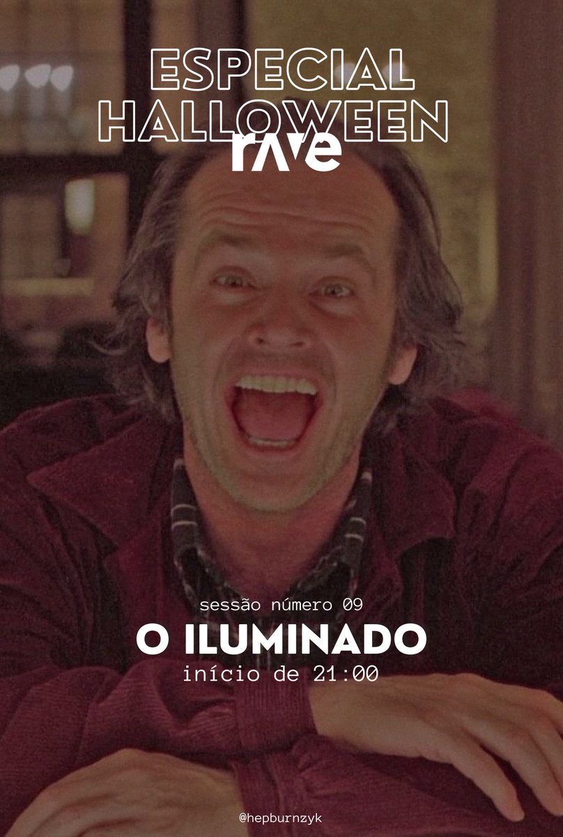 hepburnzyk's tweet photo. última sessão do especial de halloween no rave! é daqui a pouco 🎃 https://t.co/lAG2Glk3Ui