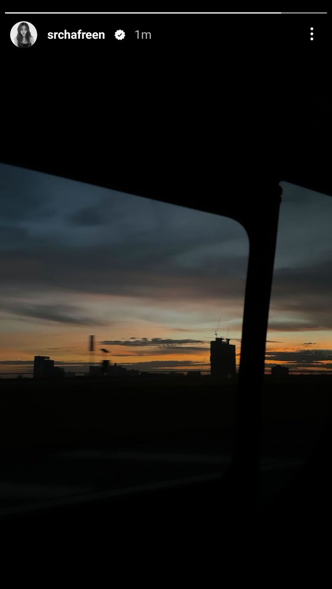 Good morning Saro 🤍

#srchafreen