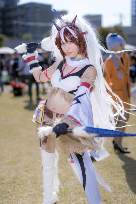 アークナイツ キリンRヤトウ  おうせ様()  #池ハロ #池ハロ2023 #池ハロ1日目 #アークナイツ #コスプレ #Arknights #arknightscosplay #cosplay 