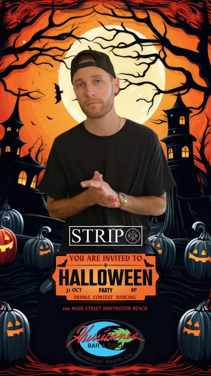 HurricanesBar's tweet image. 🎃 Get ready for a spine-chilling night of frights and fun at the Hurricanes Halloween Spooktacular Costume Contest! 

🕷️ Join us TONIGHT to compete for amazing prizes, bragging rights, and dance the night away with DJ STRIP.