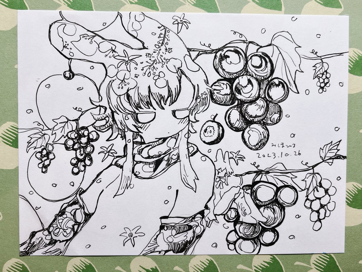 金木犀☀︎リンゴ☀︎葡萄 