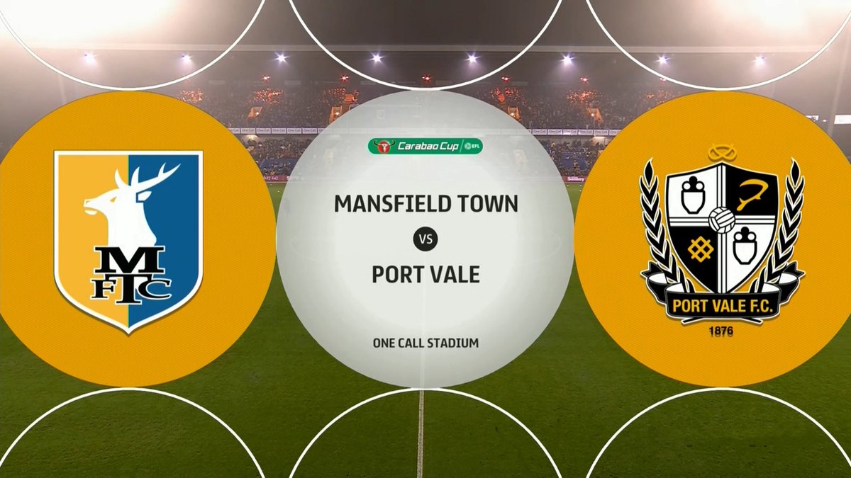 Full Match: Mansfield Town vs Port Vale