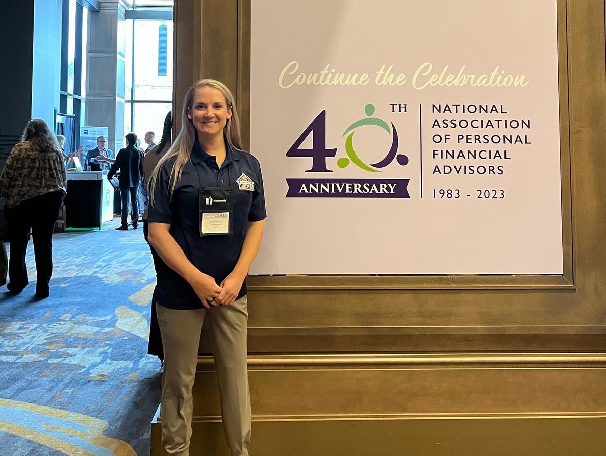 KirstieEnnis's tweet photo. Recently, at the #NAPFA Fall Conference, it was a truly special moment for me to stand beside our dear friends at @NAPFA. Theyโre amazing folks who offer free financial guidance to our incredible veterans, and thatโs something that really warms my heart. ๐ ๐ https://t.co/ggDZSbNr6C