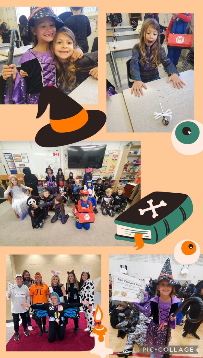 What a fun day! ..Happy Halloween from Mrs.Berardine's Grade 2's!