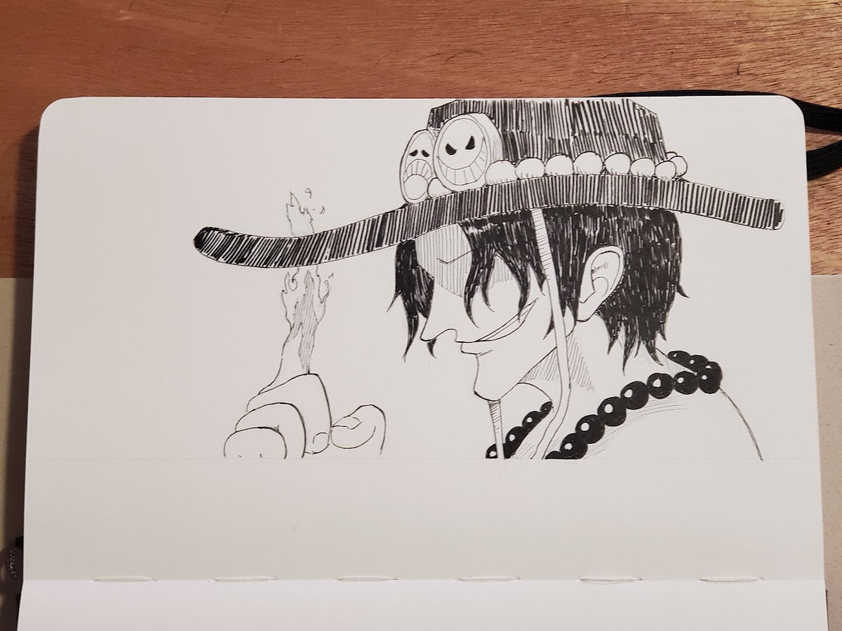 Day 31 Fire - Ace
#inktober2023 #inktober2023day31