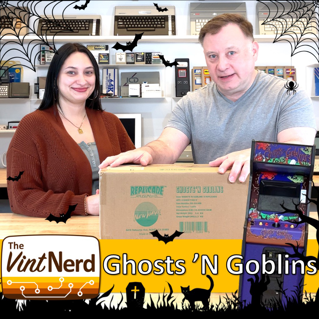 thevintnerd's tweet image. Special Guest Episode: Ghosts 'n Goblins x RepliCade from New Wave Toys 👻🎃

youtube.com/watch?v=PIwfF-…

#Replicade #NewWaveToys #GhostsnGoblins #Capcom #Halloween #Arcade #VintageComputing #RetroComputers #RetroGaming #WallOfRetro #NerdsOfVintage #HappyNerding #TheVintNerd
