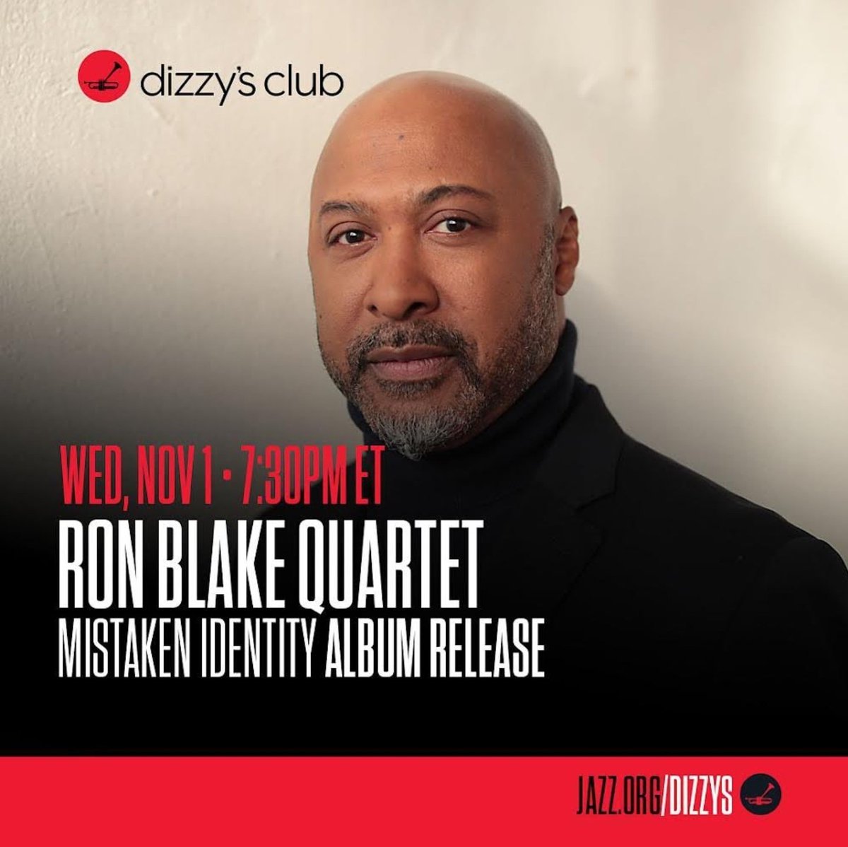 #SupportTheScene
Saxophonist @RonBlakeMusic 

#NewRelease #MistakenIdentity
#LiveMusic #NYC #DizzysClub