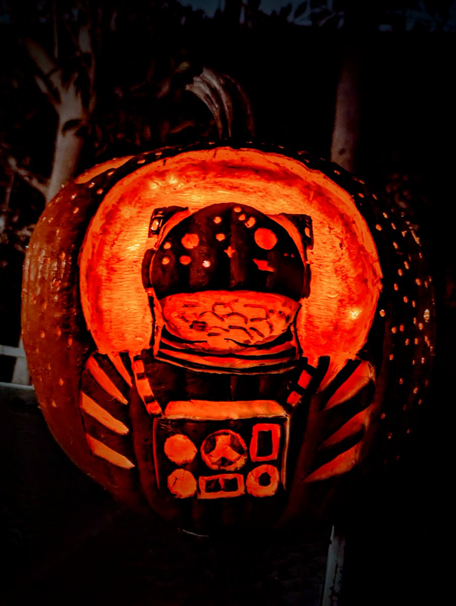 This year I used GenAI to have some unique fun &amp; level up my pumpkin carving for Halloween. So fun!

Can you tell which are AI generated &amp; which I created with my son? 😉
 #Halloween #GenerativeAI #pumpkincarving