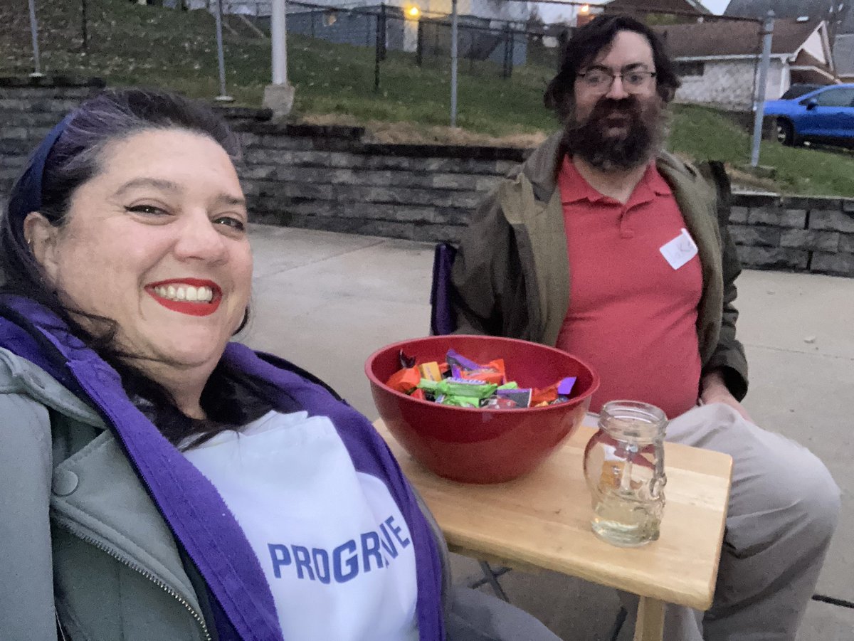 Jake and Flo it offering candy and insurance advice…