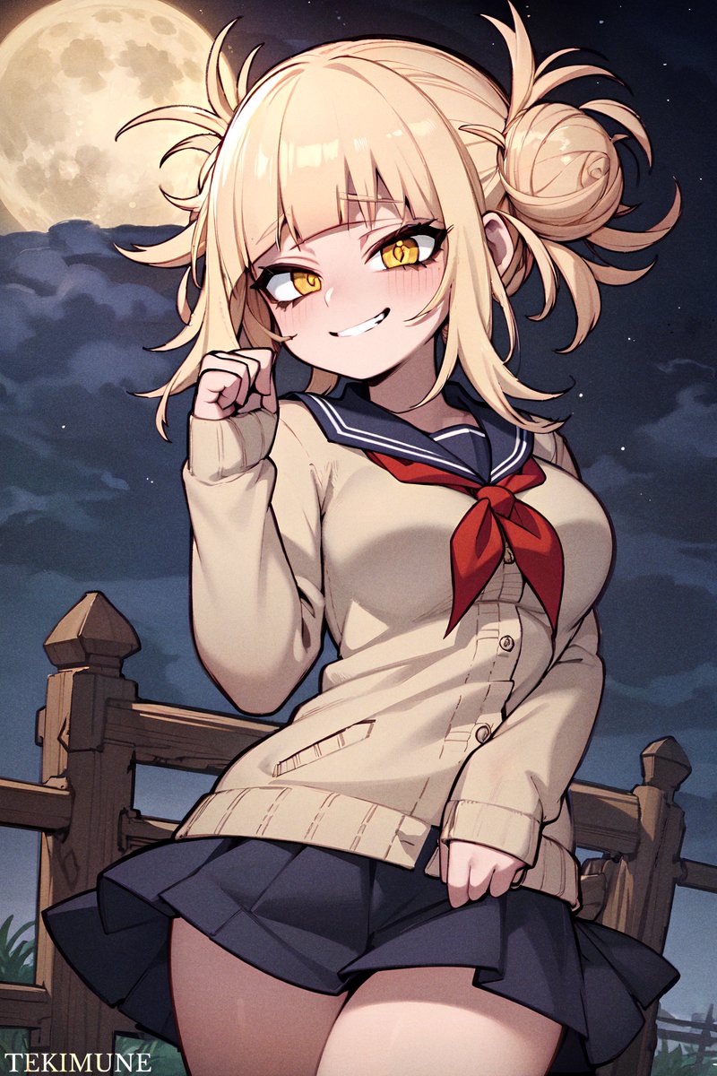 tekimune's tweet photo. happy halloween!... 🌕🎃

#togahimiko #heroaca_a
#MyHeroAcademia #ヒロアカ
#tekiAI #AIイラスト https://t.co/LC0MtO4Mpg