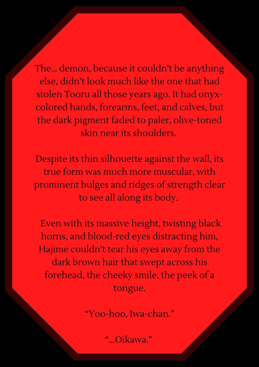 Happy Halloween!🎃My fic for the <a href="/HaikyuuHaunted/">Haunted Haikyuu!! 2023 Posting Season!</a> Bang! 

Call Me By Your Name
🩸IwaOi
🩸Rated E (18+)
🩸Dead Dove
🩸Multi-chapter (10k+)

archiveofourown.org/works/50796694…

Beta'd by the amazing <a href="/_iseul_i/">iseul | endo is my wife | 🇵🇸</a> 
Wonderful art by Catastra_fey linked below!