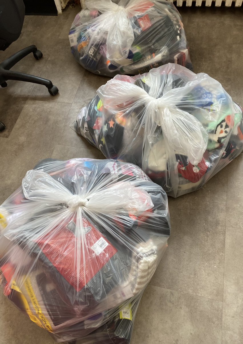 Congratulations <a href="/RGSinclairPS/">R.G. Sinclair P.S.</a> and <a href="/socks_kingston/">SOCKS Kingston</a> We collected 750 pairs of warm socks to help those in need this winter!