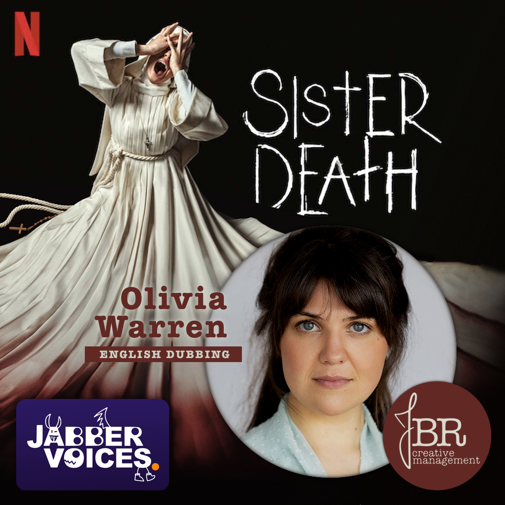 Happy Hallowe’en! 👻

As night falls and the witching hour approaches, a moment to celebrate @OlivesTreehouse who can be heard in the English dub of  Spanish horror Sister Death released on Netflix this week. Nighty night and sweet dreams😉

#JabberSplash #SisterDeath #Halloween