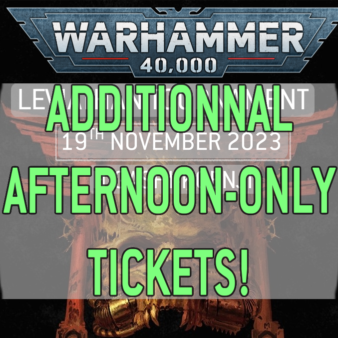 Thank you all.
Tickets were sold-out in 3min!!!
We were able to secure an additional room in the afternoon (12:00~21:00) for 2 games.
We will add 8 tickets, tonight (11月01日) at 22:30.
tt-leviathan.peatix.com