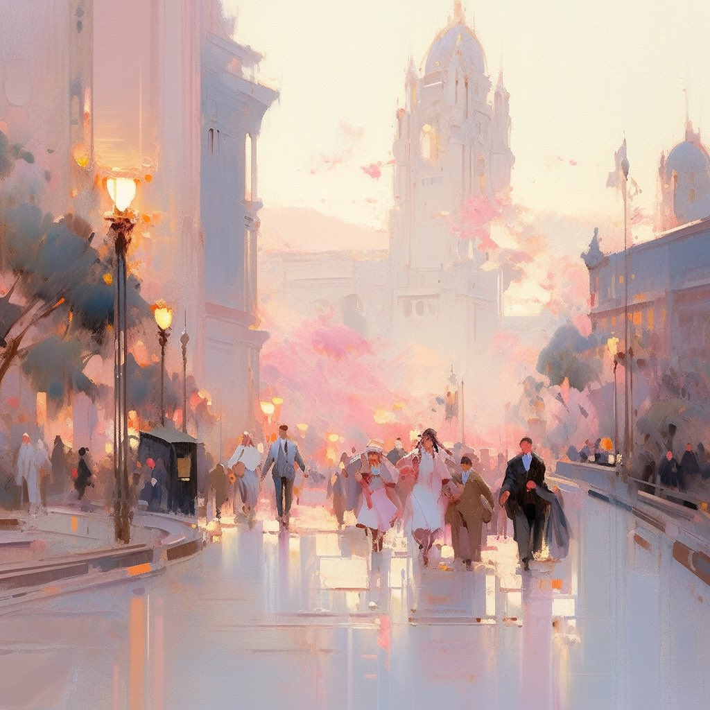 mary_aigirl's tweet photo. City landscapes. Impressionism 🩷 created via #midjourneyV52 

#ai #aiart #laprompt #digitalart #digitalartwork #aiartcommunity #aiartcommunity #midjouney #MidjourneyAI #midjourneyart #midjourneyartwork #dalle #DALLE3 #impressionism https://t.co/pyLkIOOGEY