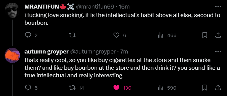 To smokers: stop being gay