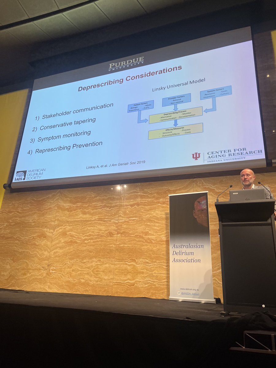 Considerations for successful deprescribing 
Personalised medicine needed to consider for example of it is safe to stop or should we taper? #iDOworkshop2023 ⁦<a href="/nollcampbell/">Nollcampbell</a>⁩