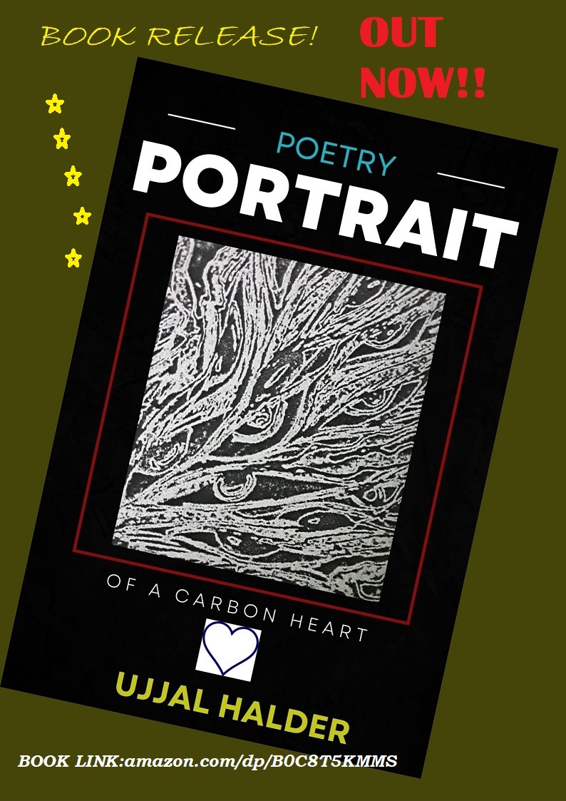 ⭐️⭐️HAPPY RELEASE DAY!⭐️⭐️ $2.99 #NEW POETRY BOOK 'PORTRAIT OF A CARBON HEART' 'Where there is a desert heart, There is a vivid oasis.' ISBN: 9798850297619 ebook ASIN: B0C8T5KMMS Link: (amazon.in/dp/B0C8T5KMMS) for the India amazon.com/dp/B0C8T5KMMS for the USA 🌹🌹🌹🌹🌹🌹🌹
