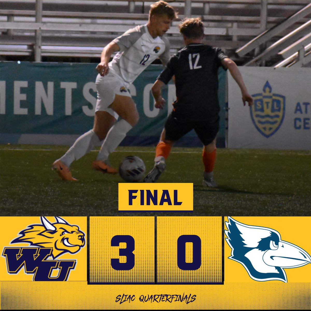 GorlokSports's tweet photo. GORLOKS WIN! @WebsterSoccer advances to the @SLIAC Semifinals with a 3-0 win over Westminster! They will play on Thursday with an opponent, location, and time to be announced later! @websteru @WebsterUNews 

#LokNation https://t.co/tRww316VXN