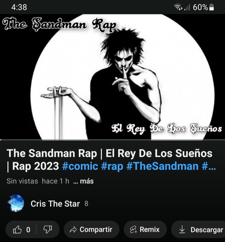 Sebasti81005746's tweet photo. mis amigos, les hago saber que hoy decidí subir un Friki rap sobre el personaje Sandman para ver si le querían dar apoyo, se los agradezco mucho.

aquí el link 👇
https://t.co/YDPpAxB3E2 https://t.co/hcnW7FYLmO