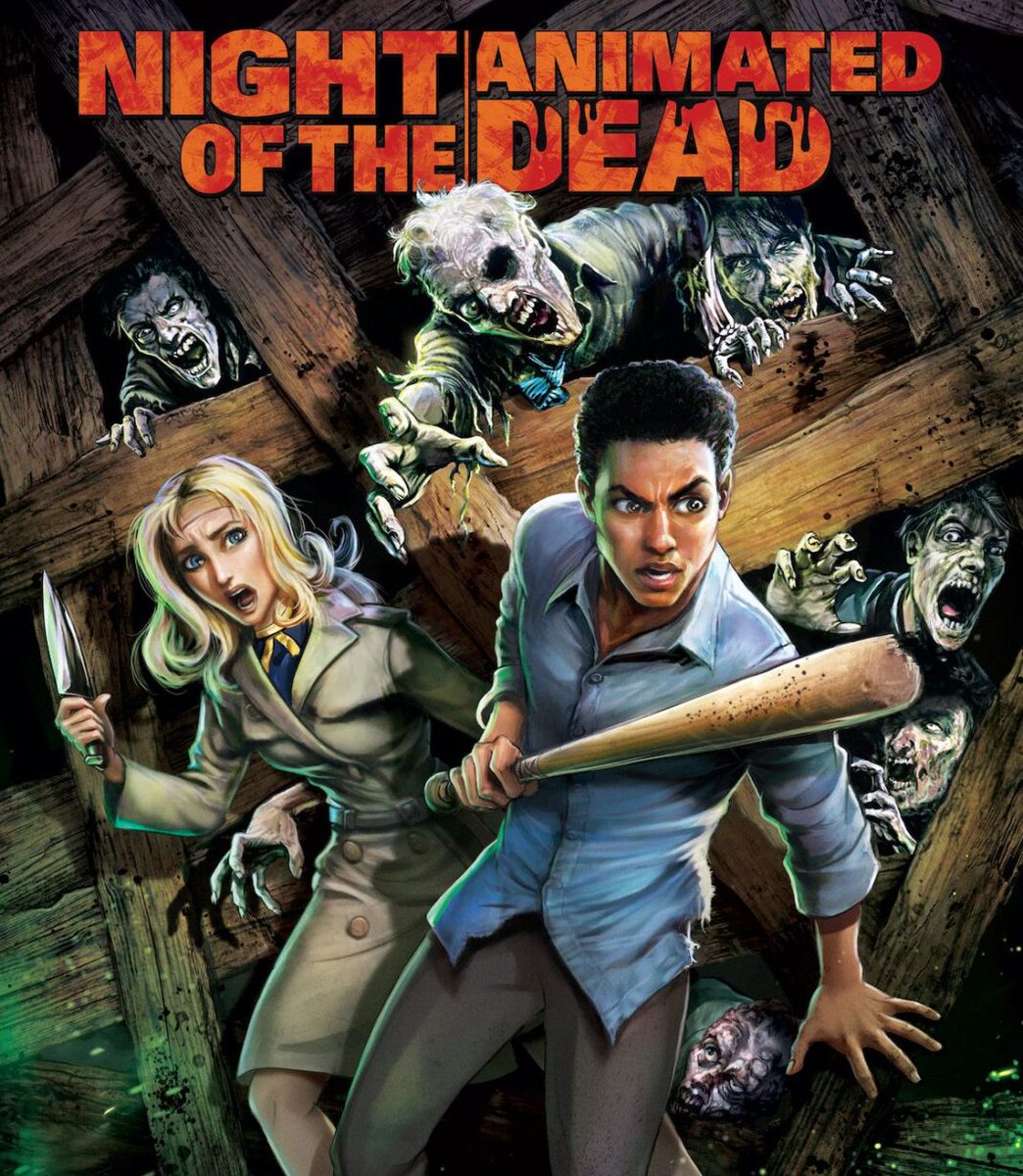 Starting the final night of #31daysofhalloween with a quick appetizer. Night of the Animated Dead (2021).