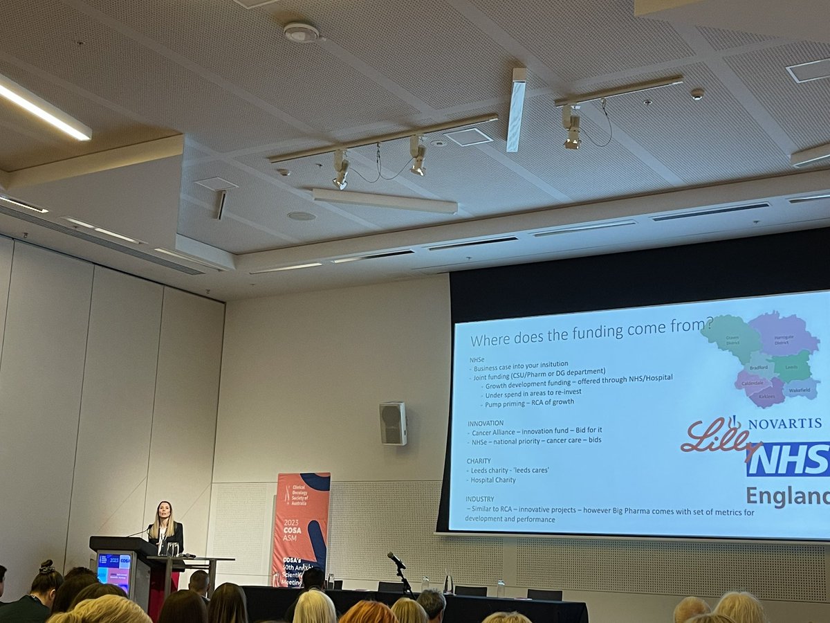 COSACPG's tweet photo. Invited international speaker and prescribing breast cancer pharmacist Faye Coe discussing pharmacist led prescribing clinics. #cosa2023 @COSAoncology https://t.co/cdUCt79l9L
