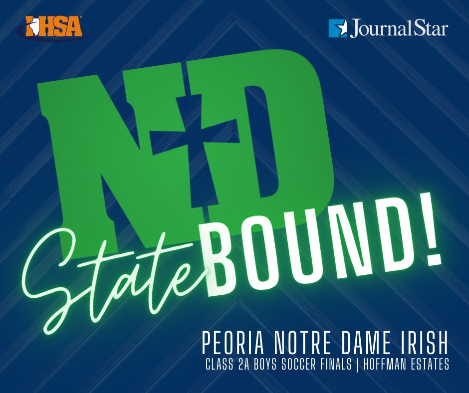 Peoria Notre Dame is headed back to the state finals! #pjspreps

Details here: pjstar.com/story/sports/h…