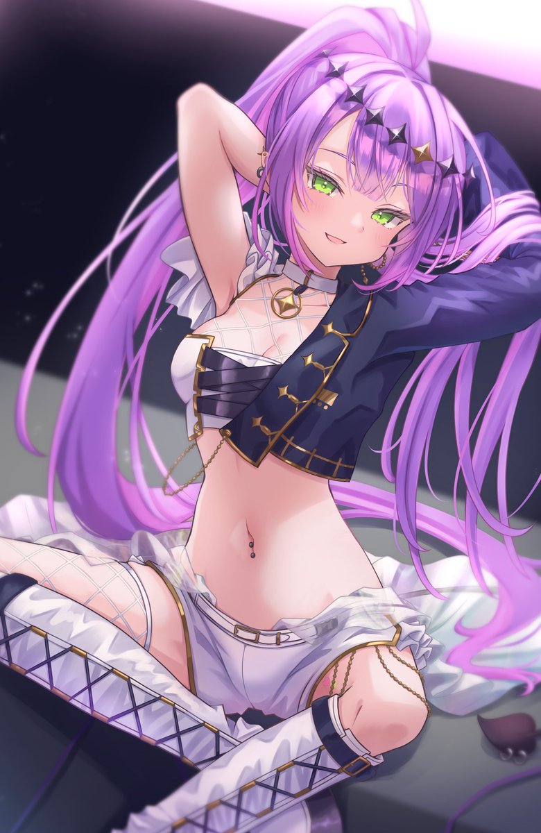 常闇トワ 「#TOWART」|みはえる🐍✨のイラスト