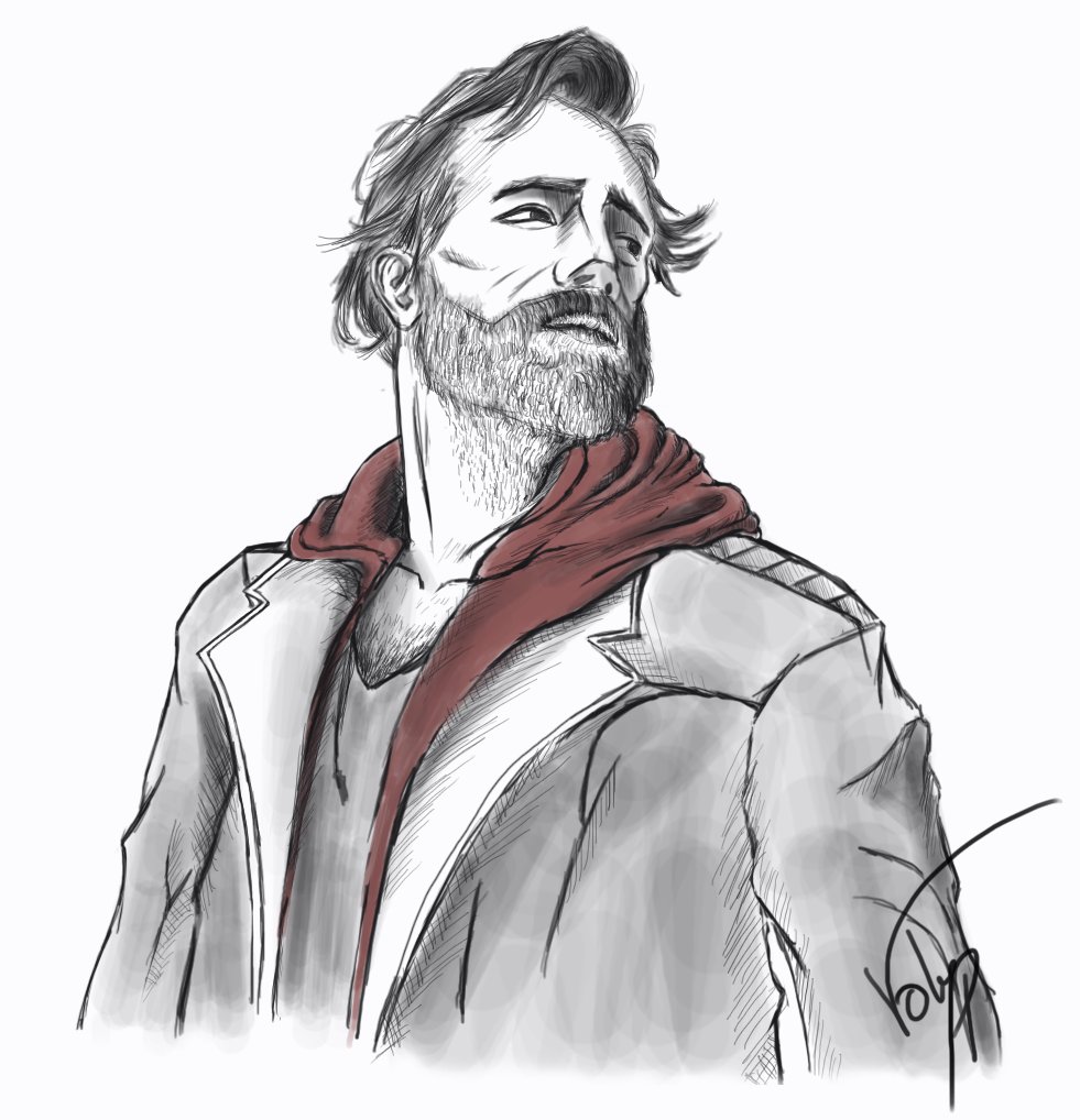 Got the graphic tablet back in action. It's been a while. #drawing #draw