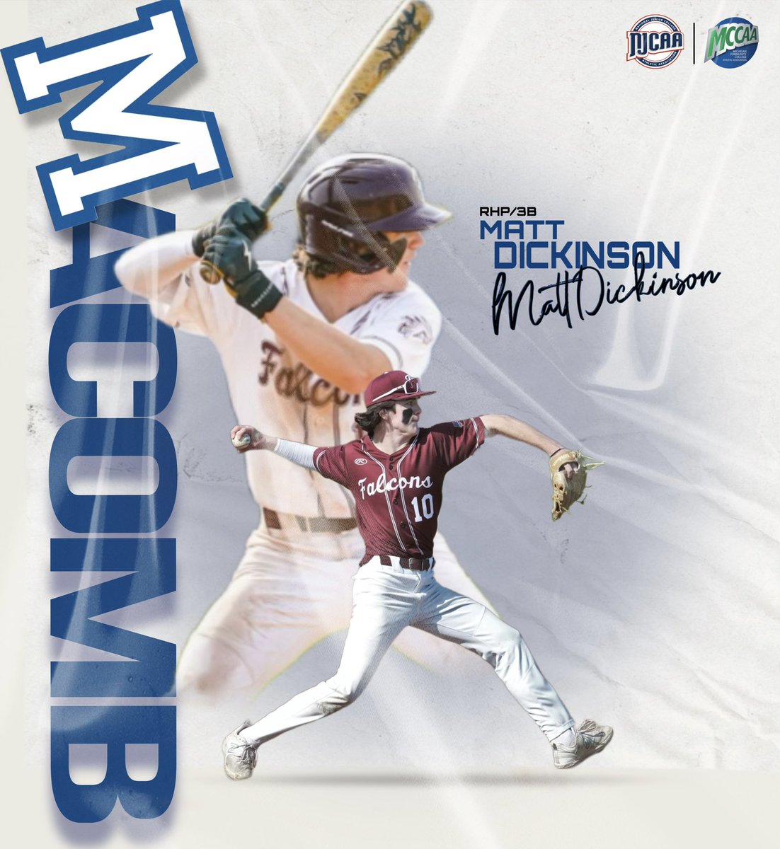 matthew dickinson (@mdickinson42) on Twitter photo i’m excited to announce i’ll be continuing my academic and athletic career at Macomb Community college. Thanks to all my coaches, family, and teammates for helping me be the player i am today.
<a href="/Ford2Baseball/">Utica Ford Baseball</a> <a href="/WowFactorDrumb/">Wow Factor Great Lakes 17u</a> <a href="/CoachDrumb/">Denis Michael Drumb</a> <a href="/MacombBaseball/">Macomb Baseball</a> <a href="/Dan_Tallant/">Dan Tallant</a> i’m excited to announce i’ll be continuing my academic and athletic career at Macomb Community college. Thanks to all my coaches, family, and teammates for helping me be the player i am today.
<a href="/Ford2Baseball/">Utica Ford Baseball</a> <a href="/WowFactorDrumb/">Wow Factor Great Lakes 17u</a> <a href="/CoachDrumb/">Denis Michael Drumb</a> <a href="/MacombBaseball/">Macomb Baseball</a> <a href="/Dan_Tallant/">Dan Tallant</a>