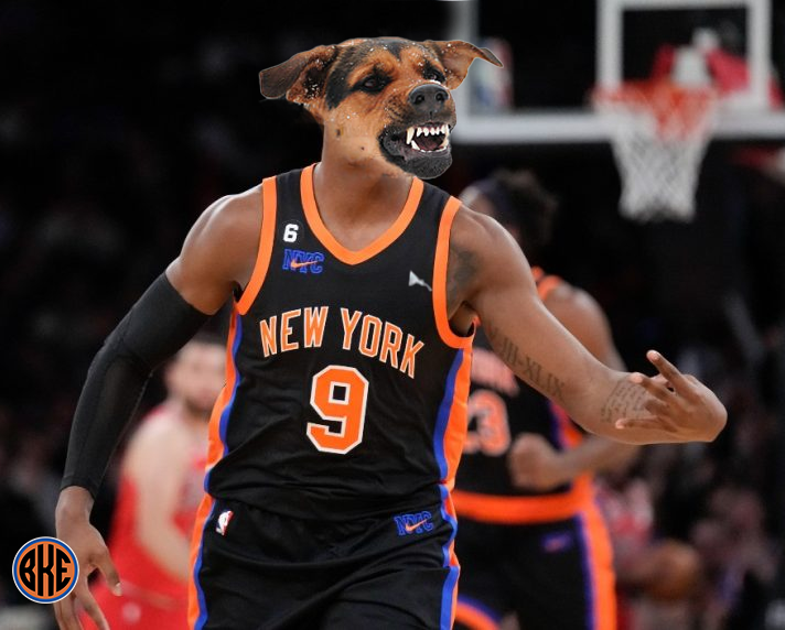 BigKnickEnergy_'s tweet photo. RJ BARRETT IS A MF DOG https://t.co/8521HIHF0O