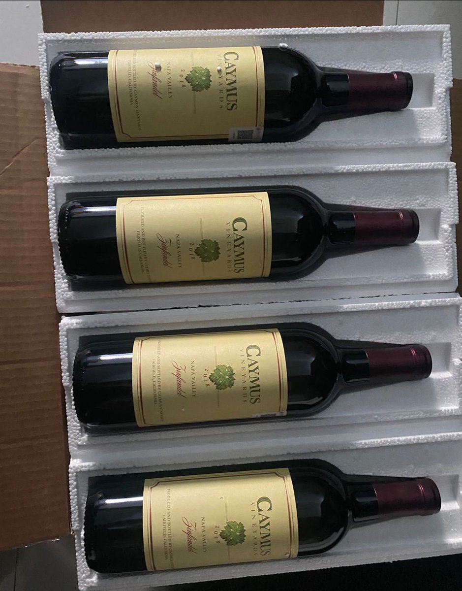 Ya se acerca posadas, regalos y demás!! Compra con tiempo, aprovecha descuentos. Para más info WhatsApp 8186563695 CAYMUS y más marcas de WAGNER WINES. Entrega a domicilio nivel nacional.