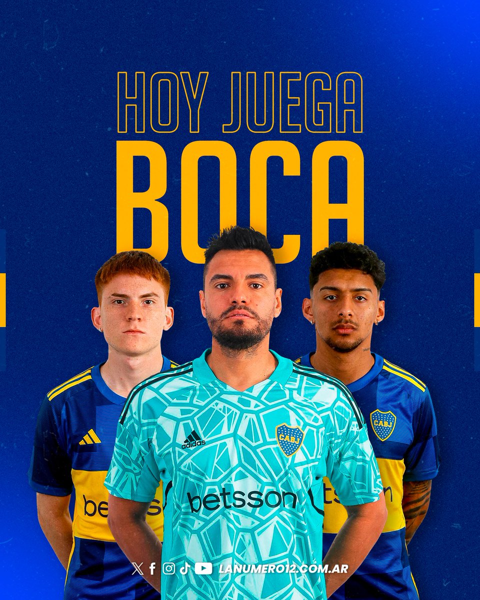 lanumero12comar's tweet image. 🔵🟡 ¡Llegó el día, hoy #juegaBoca!

🏆 #Libertadores - Final
🆚 Fluminense
🕤 17:00
🏟️ Maracaná
📺 Fox Sports y Telefe