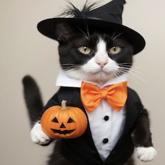 its2bits's tweet image. HAPPY HALLOWEEN 2023 #art #cats #its2bits #lily