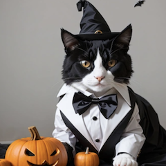 its2bits's tweet image. HAPPY HALLOWEEN 2023 #art #cats #its2bits #lily