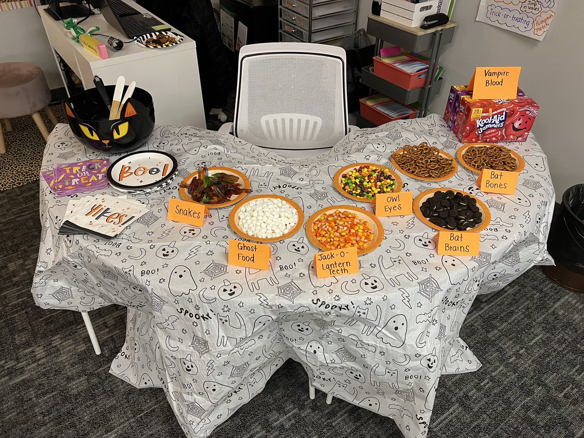MissSGoldring's tweet photo. Super fun-filled Halloween day that started out with a Travis Kelce &amp; T-Swift sighting followed by making our delicious Dragon Brew to practice our graphing skills! #InspireExcellence #DragonProud https://t.co/uUvwb5510w