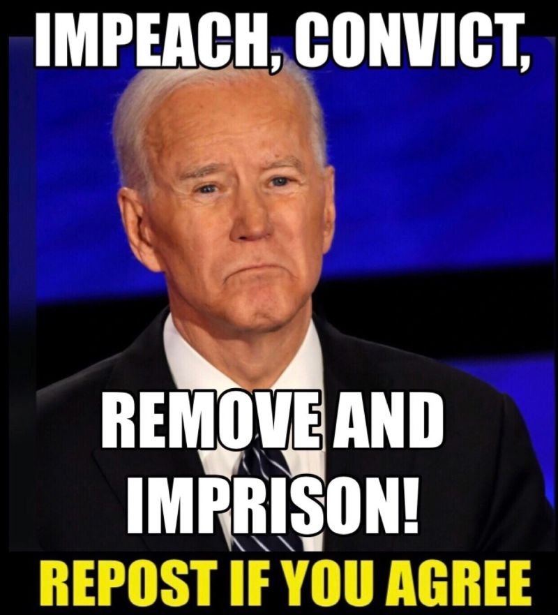 Chicago1Ray's tweet photo. (RT) if you want Speaker Johnson to do what McCarthy didn't have the balls to do, Impeach, Convict and put Joe Biden in Jail https://t.co/4Gu2LfWq15