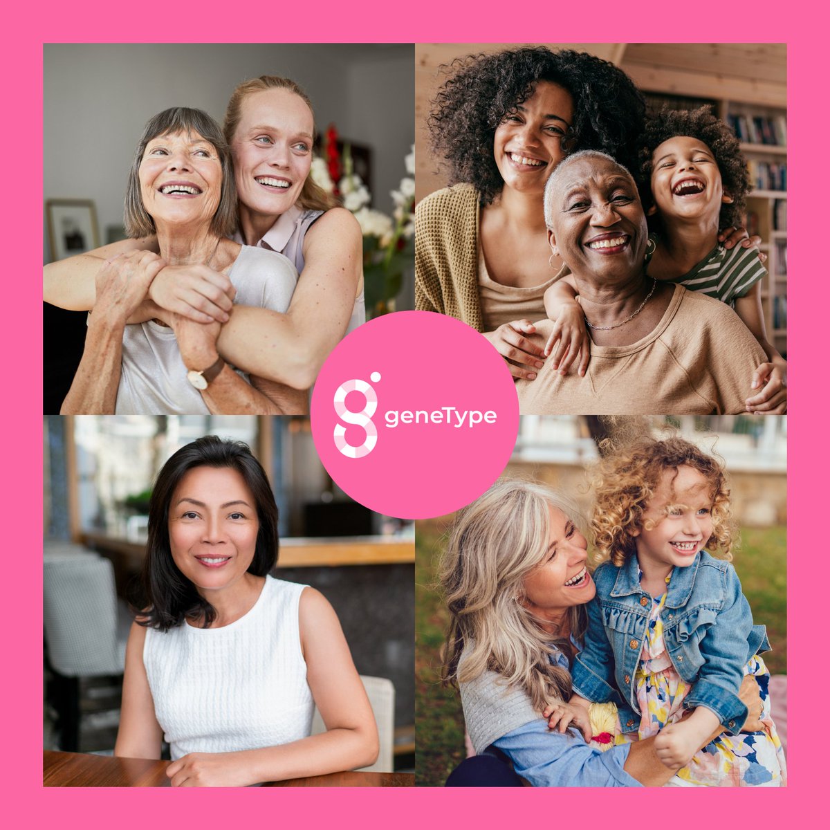 Whilst #BreastCancerAwarenessMonth has now come to an end, #geneType continues to advocate for a personalised preventative healthcare system for women who want to know and reduce their risk of #breastcancer. 

Read our full #BCAM wrap-up post here: bit.ly/3QCY6Gb #GTG