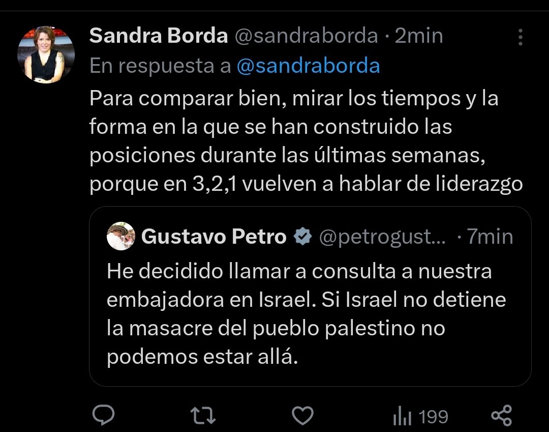 ContraGodarria's tweet image. Si es Boric está bien, pero si es Petro está mal y es un horror.

Solo produce risas la insulsa profesora uniandina.