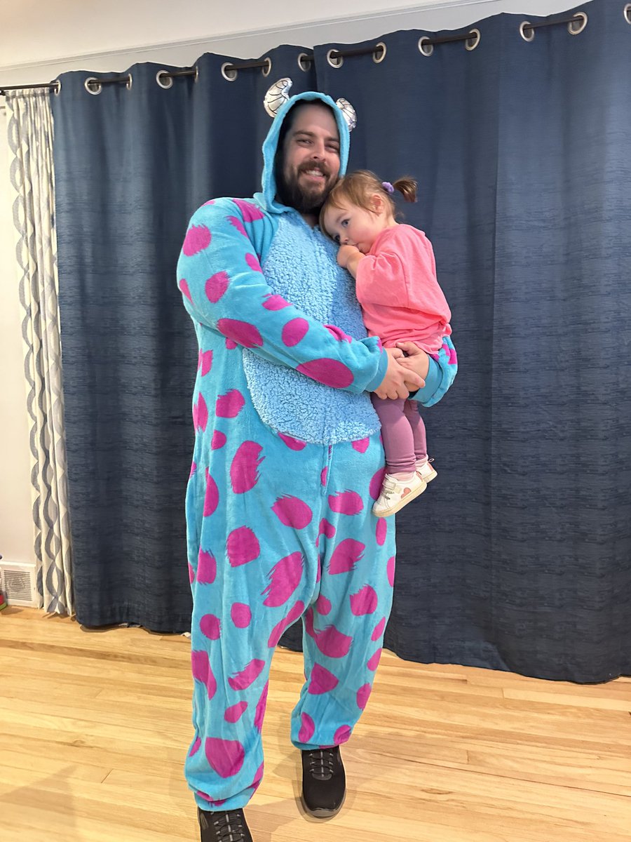 Happy Halloween from Monsters Inc aka the Courtemanche Family. <a href="/Disney/">Disney</a> #monstersinc #Halloween2023 #familycostume <a href="/BillyCrystal/">Billy Crystal</a>