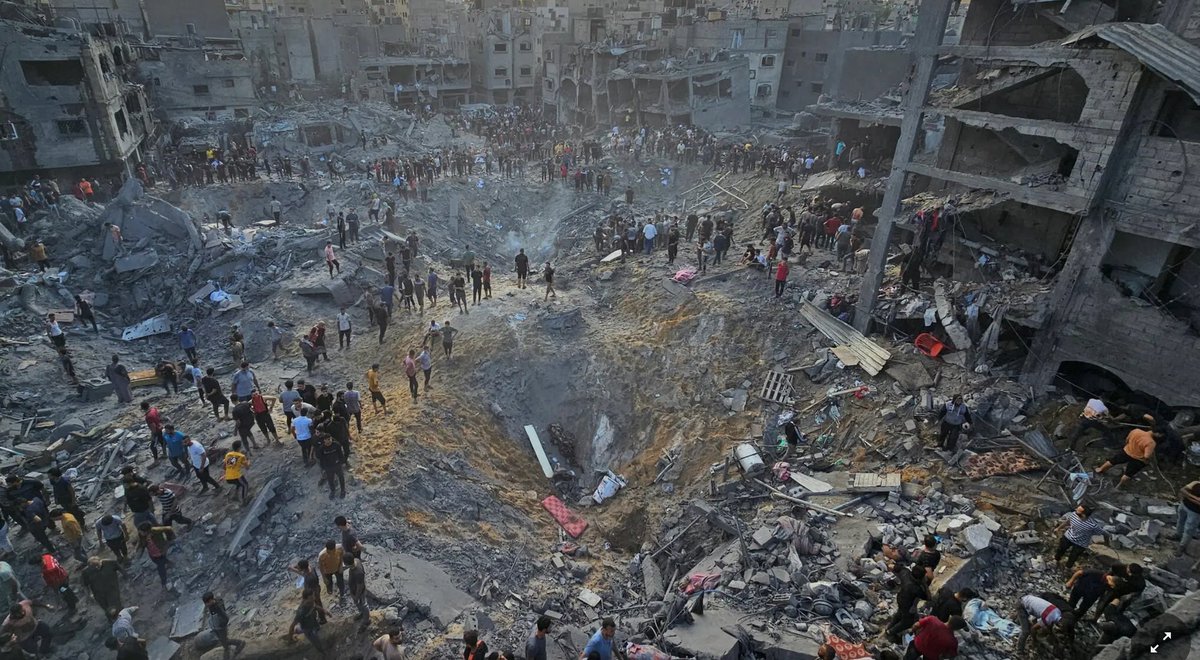 Deliberately bombing the most densely populated refugee camp in the most densely populated region in the world, murdering innocent civilians is indefensible. It is beyond appalling that our government &amp; opposition continue to cosign this horrific violence. Shame on all of you.