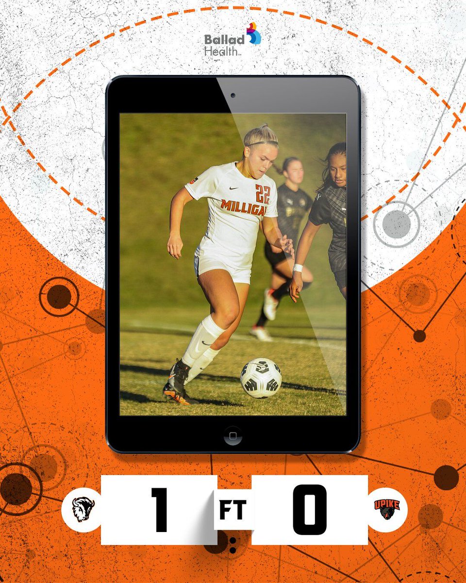 ⚽Angeleena Waaland's first-half goal powered <a href="/MilliganWSoccer/">Milligan University Women’s Soccer</a> to the <a href="/AACsports/">AAC Sports</a> Tournament quarterfinals! #BuffStrong🦬 <a href="/BalladHealth/">Ballad Health</a> 

The Buffs take on second-seeded Tennessee Wesleyan on Saturday!

📝bit.ly/3sceLHh