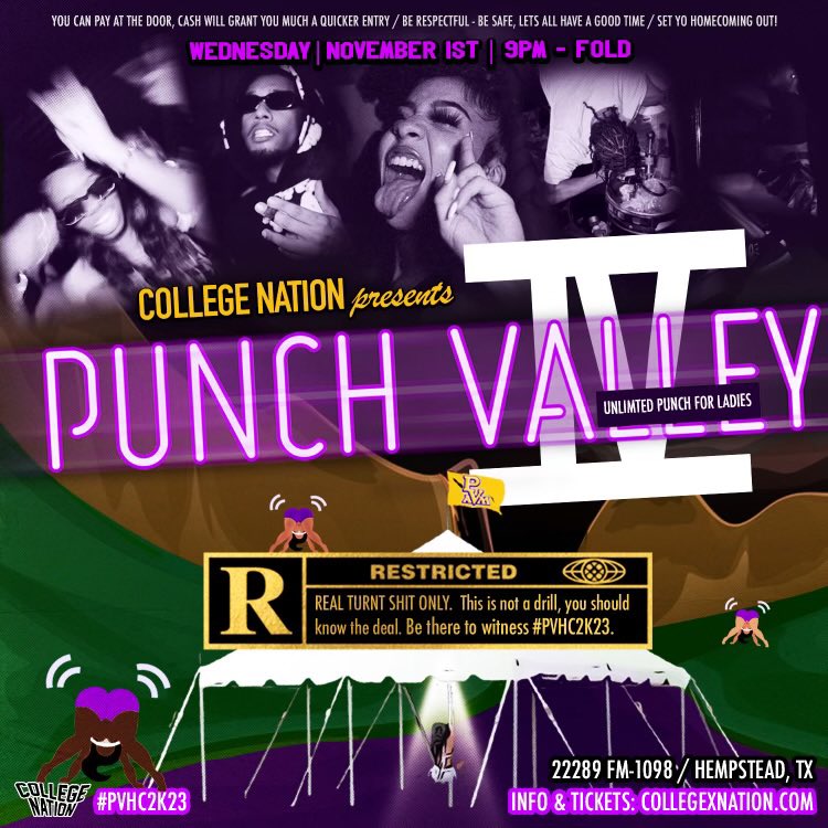 ChryslynReese's tweet photo. Almost that time to dance like a stripper at #PvPunchValley https://t.co/C1cDIdf2AF