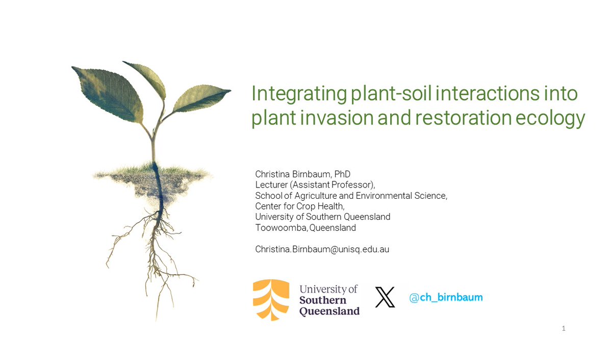 Looking forward to e-meeting students and colleagues <a href="/StMarysMD/">St Mary's College MD</a> tomorrow to talk about our unique and beautiful natural environment here in Australia and how we can harness plant-soil ecology to support it, conserve it, protect it. 
Thank you for the invite, <a href="/LoToMa86/">Lore Torres-Martínez</a> ☺️🍄🦠🌱