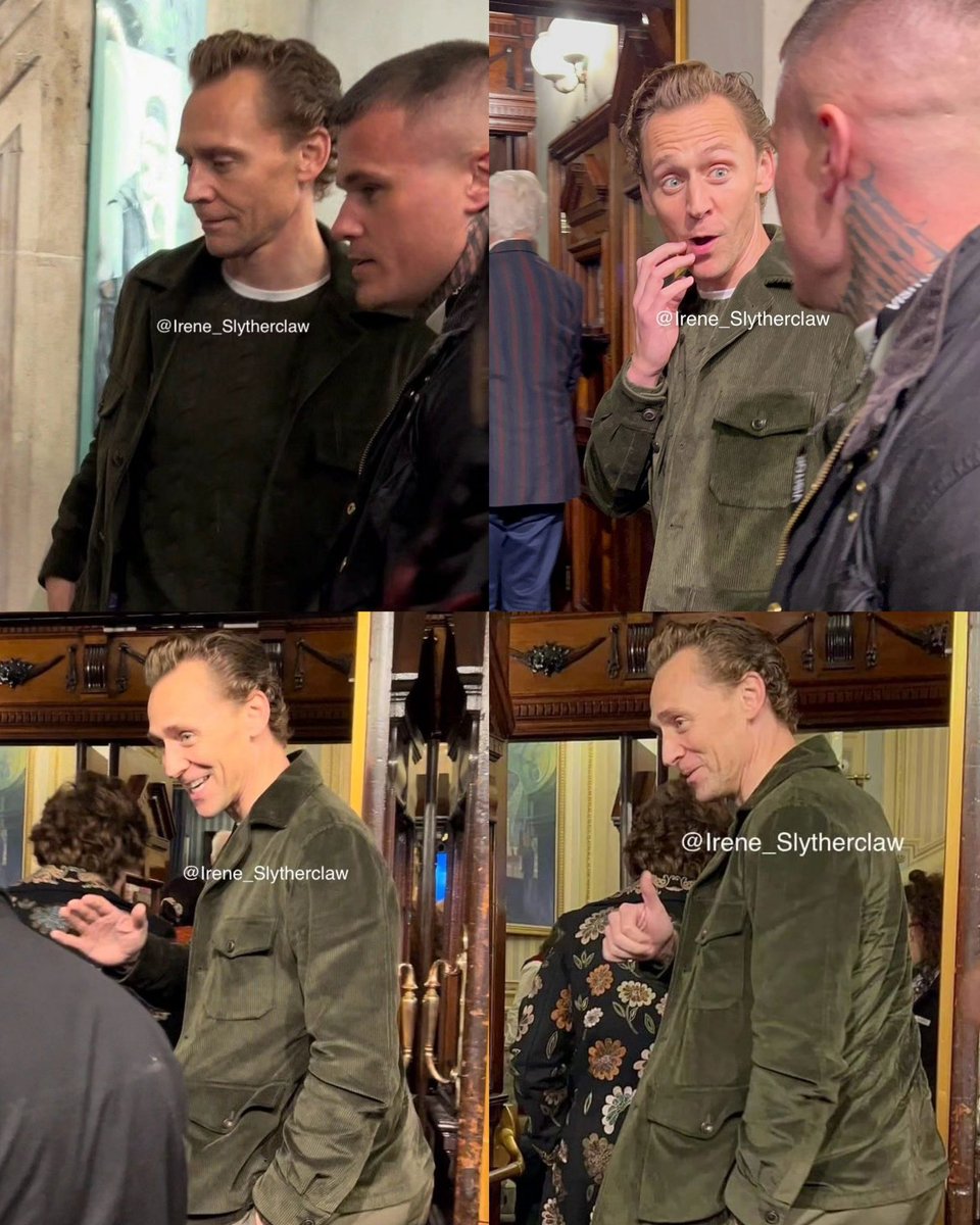 📸NEW: Tom Hiddleston arriving at “King Lear” press night a play by Kenneth  Branagh., image size:960x1200