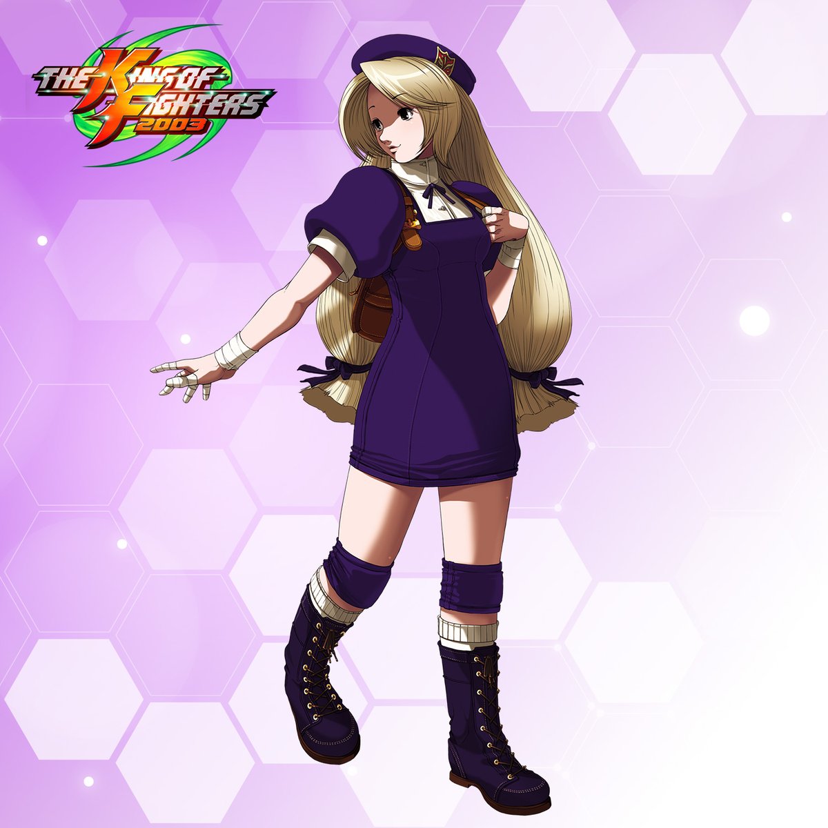 【KOF XV】
DLC character HINAKO SHIJO arrives this winter!

Celebrate the occasion with a look at some past character art!

#KOF15 #KOFXV #HinakoShijo #KOF2003