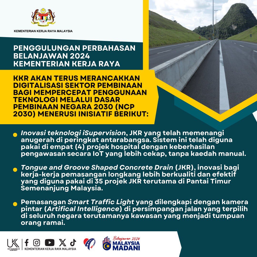 Ringkasan Infografik 

Penggulungan Perbahasan Belanjawan 2024 Kementerian Kerja Raya oleh YBM Kerja Raya Malaysia, Dato Sri Alexander Nanta Linggi.

<a href="/AlexNantaLinggi/">Alexander Nanta Linggi</a>
