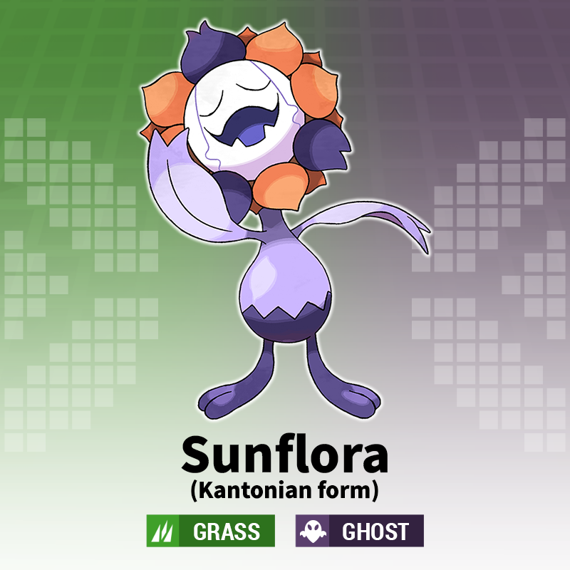 EBaruON's tweet photo. SUNFLORA (Kantonian form) 👻🌻
¡Happy Halloween!
#Halloween #Pokémon #pokemongo #sunflora #kanto https://t.co/ZIaqkCuZZM